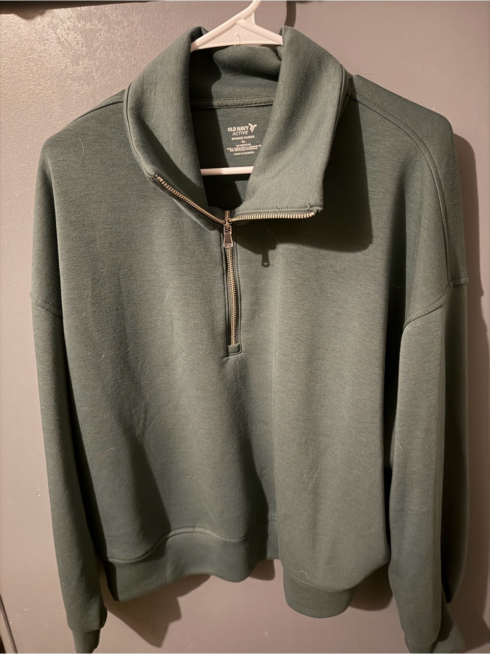 Old Navy Women’s Half-Zip Pullover Sweater - Olive Green